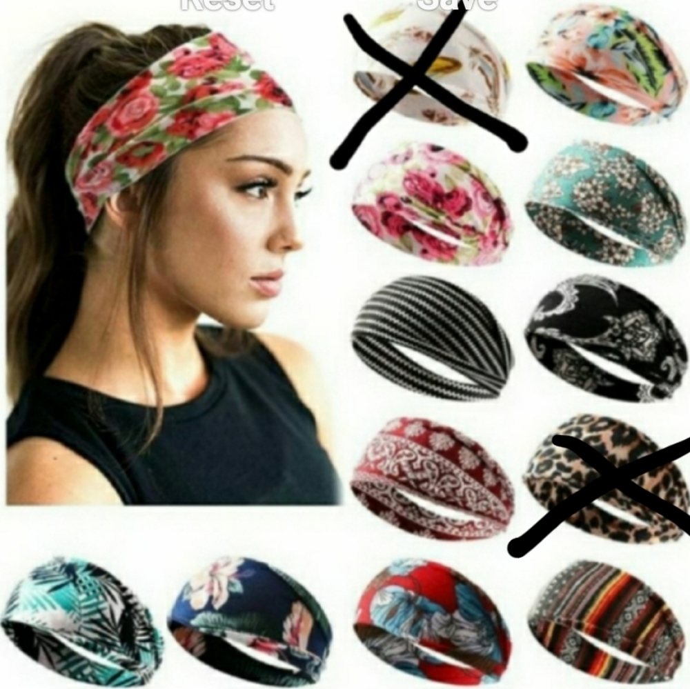 Multiple Headbands of different Colors/Patterns